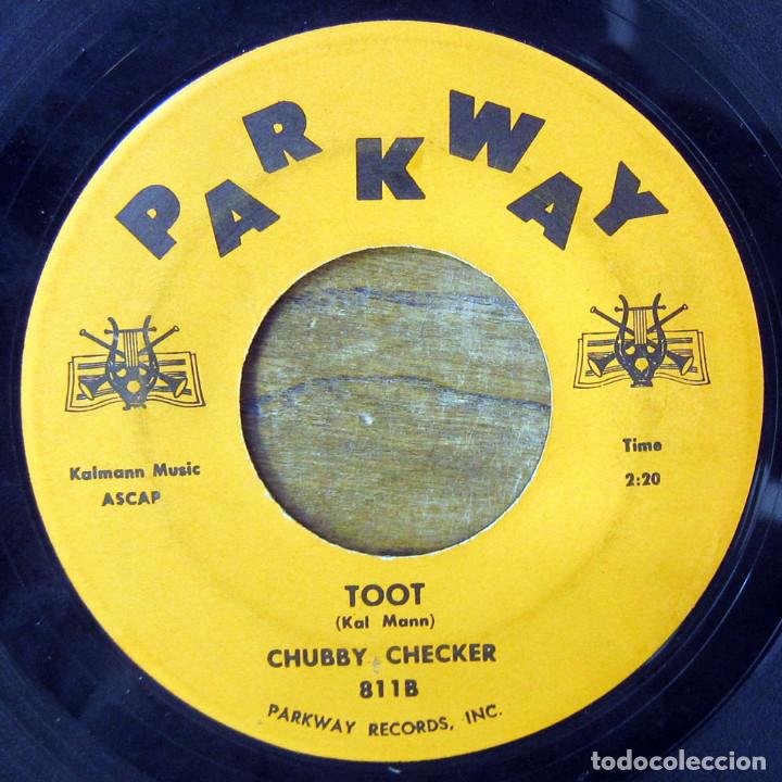 Discos de vinilo: CHUBBY CHECKER - THE TWIST / TOOT - 1960 - Foto 3