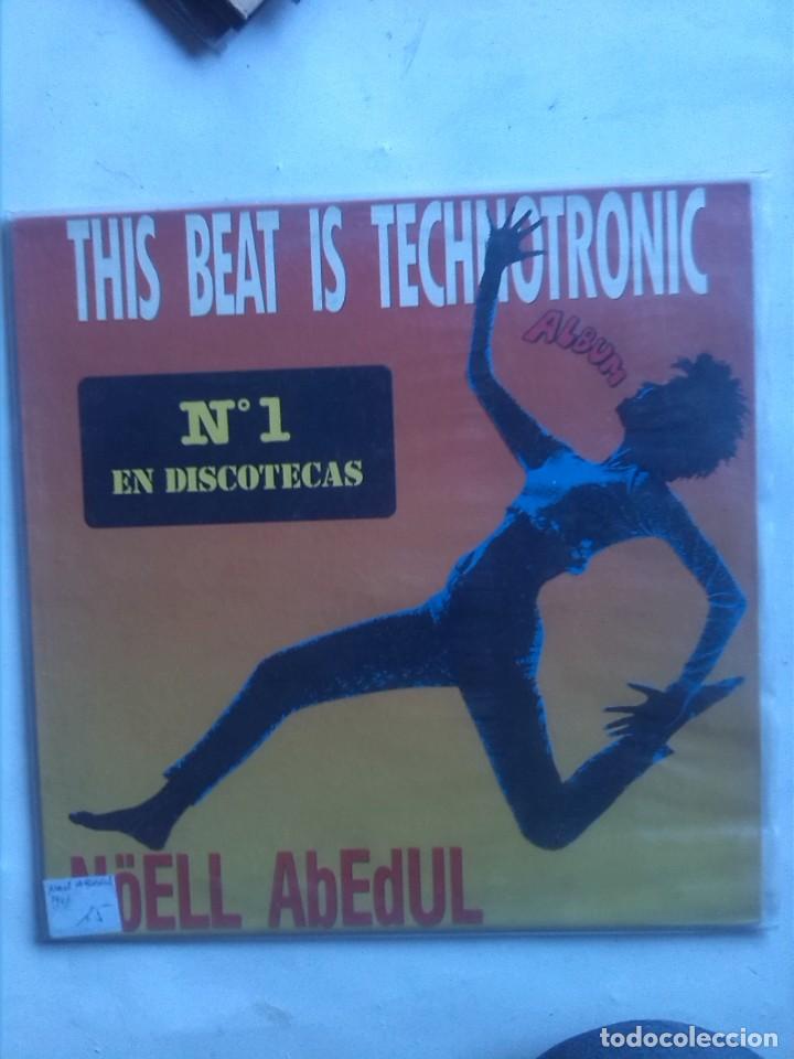 Discos de vinilo: NOELL ABEDUL THIS BEAT IS TECHNOTRONIC - Foto 1