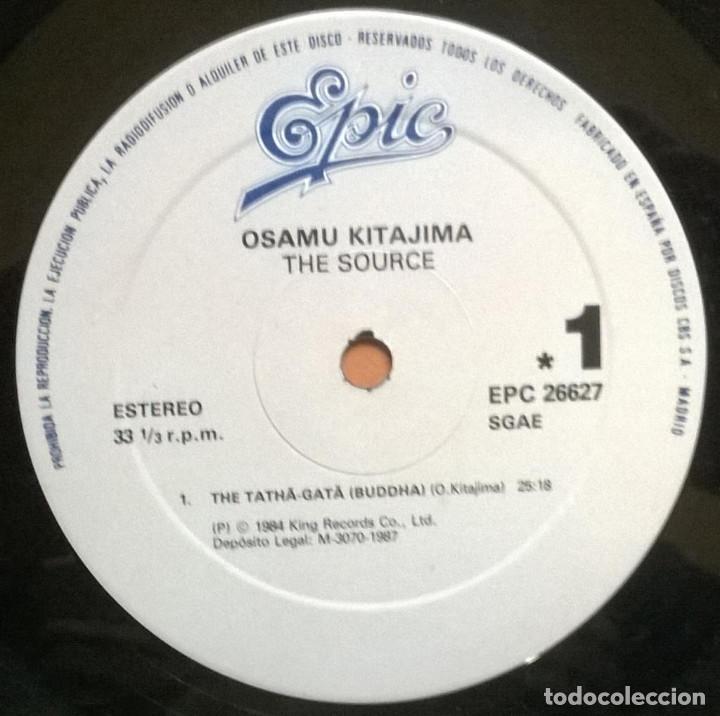 Discos de vinilo: Osamu Kitajima, The source. Epic, Spain 1984 LP - Foto 3