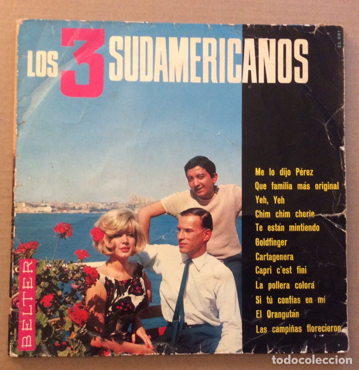 Discos de vinilo: LOS 3 SUDAMERICANOS VINILO (1966) - Foto 1