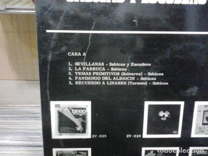 Discos de vinilo: Sabicas y Escudero LP - Foto 3