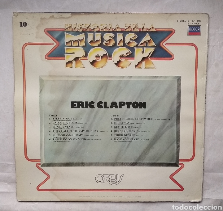 Discos de vinilo: ERIC CLAPTON - Foto 2