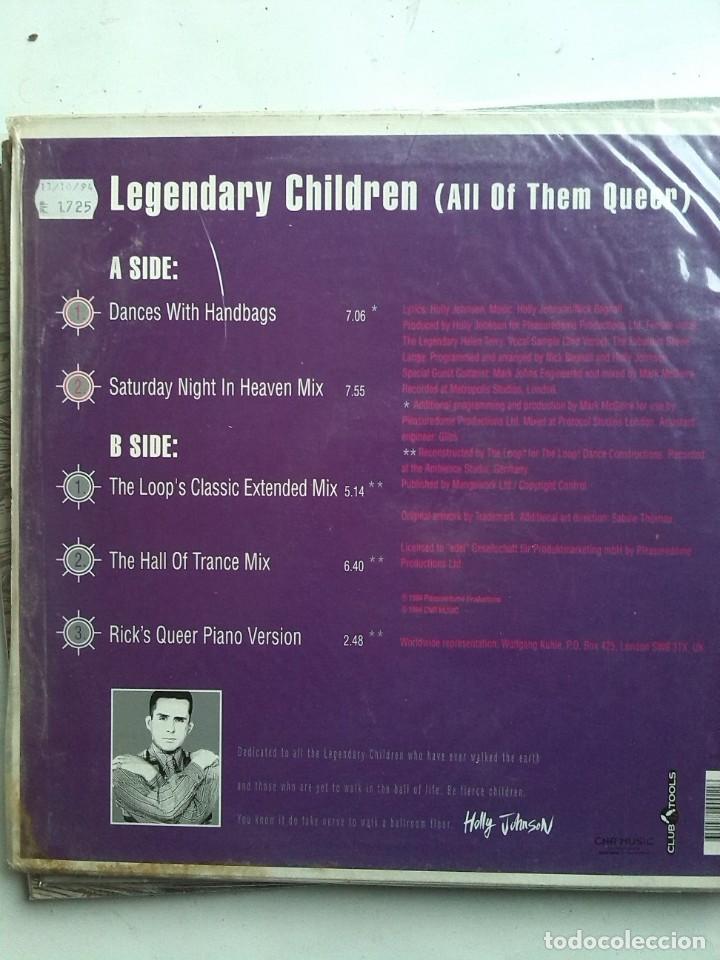 Discos de vinilo: HOLLY JOHNSON LEGENDARY CHILDREN - Foto 2