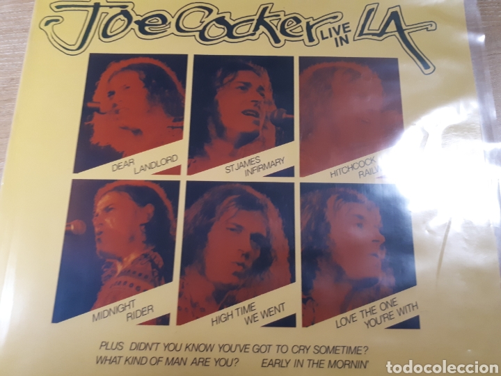 Discos de vinilo: JOE COCKER LIVE IN L.A. - Foto 1