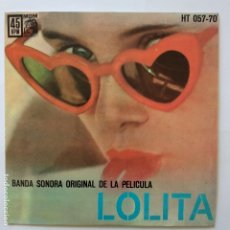 Discos de vinilo: LOLITA OST - EP SPAIN PS - AÑO 1962 * MGM HT 057-70. Lote 183525802