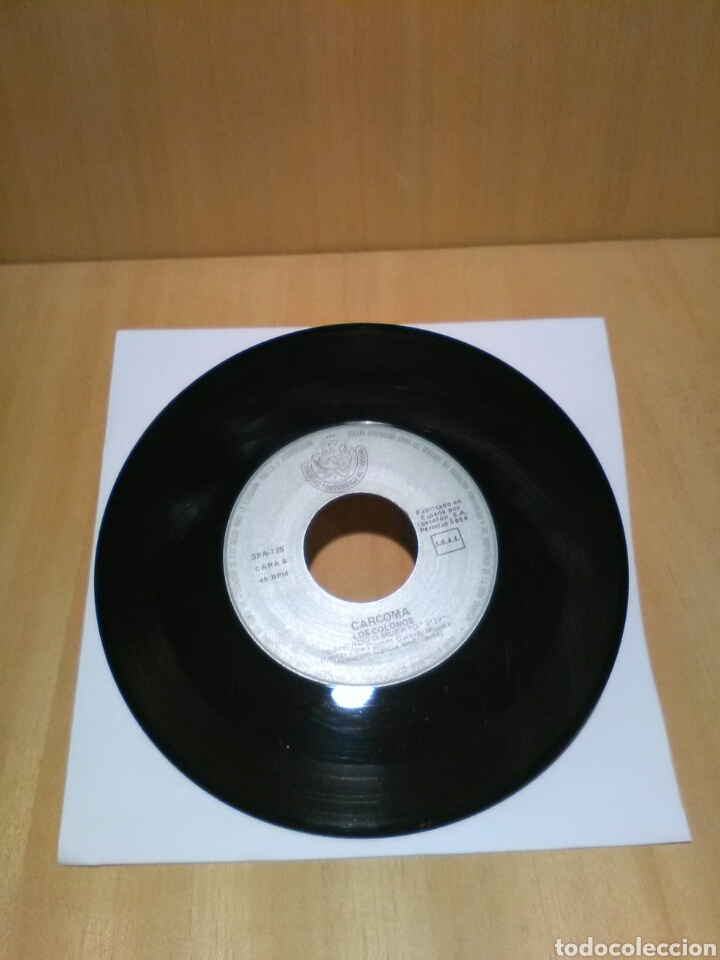 Discos de vinilo: D.F. Cables / Los Colonos, single compartido. - Foto 2