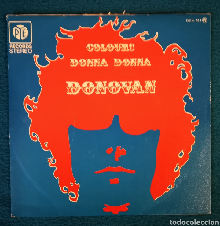 Discos de vinilo: DONOVAN - COLOURS - DONNA DONNA - Foto 1