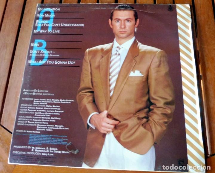 Discos de vinilo: LP - GARY LOW - RIEN NE VA PLUS - HISPAVOX 1985 - Foto 2