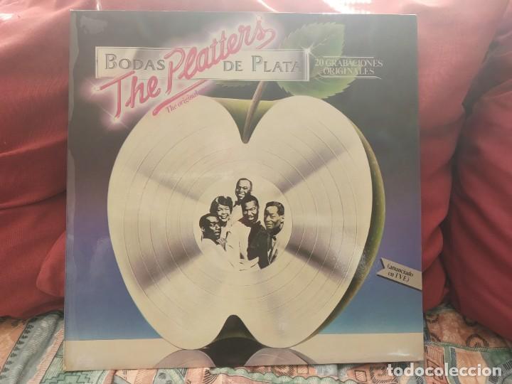 Discos de vinilo: THE PLATTERS - BODAS DE PLATA - Foto 1