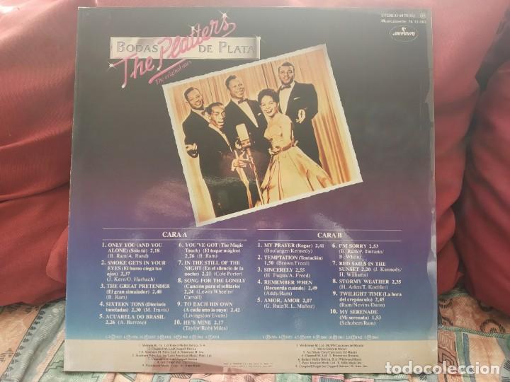 Discos de vinilo: THE PLATTERS - BODAS DE PLATA - Foto 2