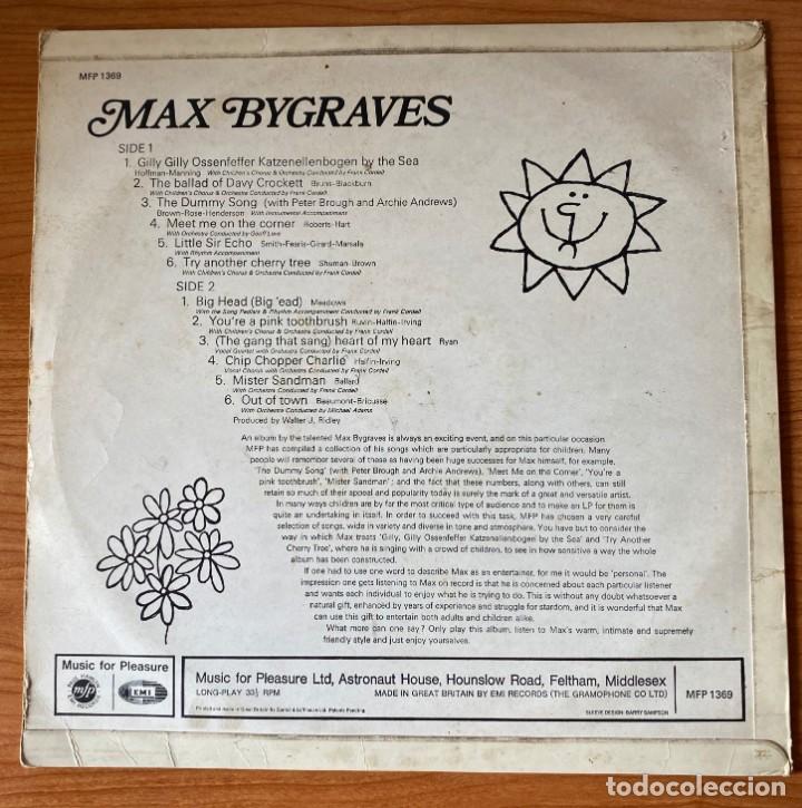 Discos de vinilo: Max Bygraves // Max Bygraves - Foto 2