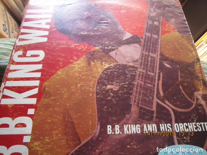 B.b. King - Wails Lp - Original U.s.a. Crown Re - Comprar Discos LP ...