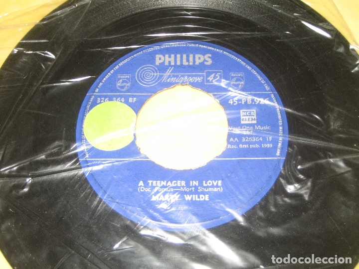 Discos de vinilo: MARTY WILDE - ED. ESPA&Ntilde;OLA 1959 - Foto 1
