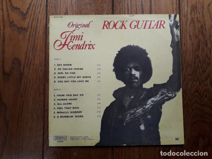 Discos de vinilo: Jimi hendrix -  rock guitar - Foto 2