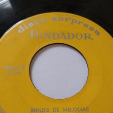 Disques de vinyle: DISCO FUNDADOR - BRINDIS DE MELODIAS - JOHNY BIRD / LON PETER / FREDY TOWER / HARRY BONE. Lote 183634376