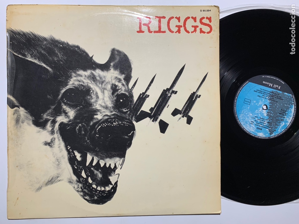 Discos de vinilo: Disco lp vinilo riggs Edici&oacute;n espa&ntilde;ola de 1982 - Foto 1