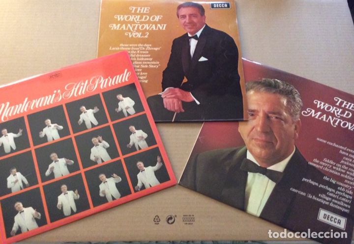 Discos de vinilo: MANTOVANI, LOTE 3 DISCOS VINILO LP - Foto 1