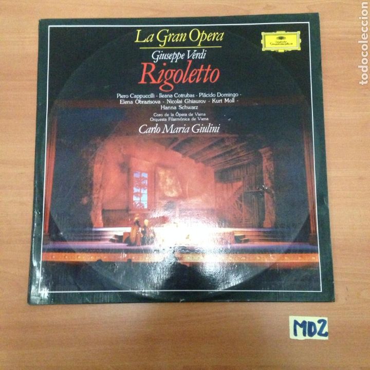 Discos de vinilo: La gran &oacute;pera Rigoletto - Foto 1
