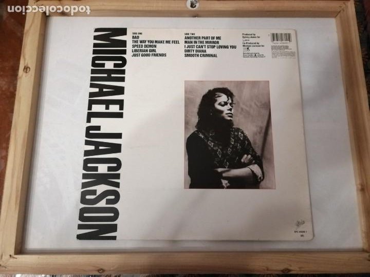 bad ( malo ) michael jackson - disco de vinilo - Compra venta en  todocoleccion