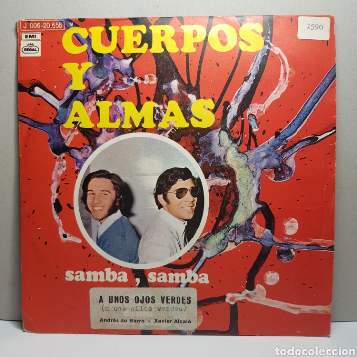 Discos de vinilo: CUERPOS Y ALMAS - SAMBA SAMBA SINGLE - Foto 5