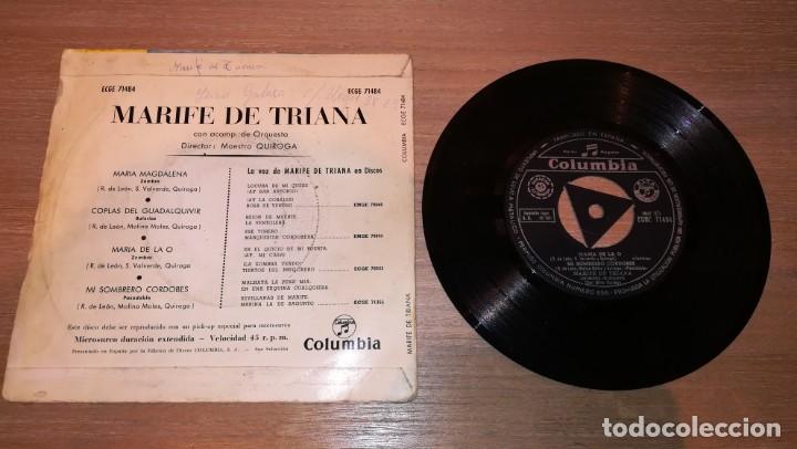 Discos de vinilo: Disco Marif&eacute; de Triana - Foto 2
