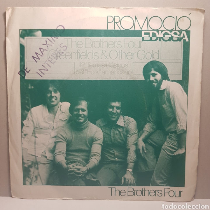 Discos de vinilo: THE BROTHERS FOUR - GREENFIELDS & OTHER GOLD - Foto 5
