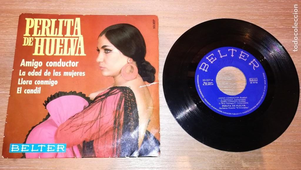 Discos de vinilo: Disco Perlita de Huelva - Foto 1