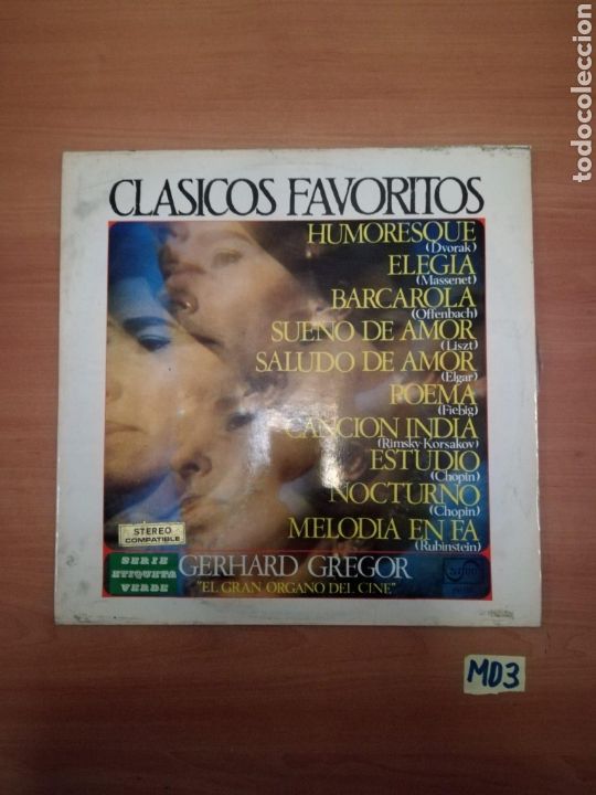 Discos de vinilo: Cl&aacute;sicos favoritos Gerhart Grigor - Foto 1