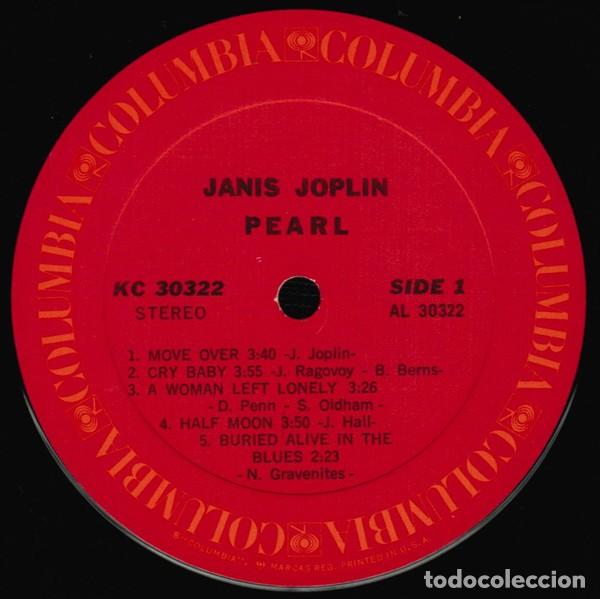 Discos de vinilo: Janis Joplin &ndash; Pearl -LP- - Foto 4