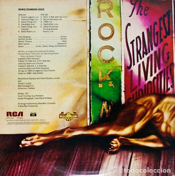 Discos de vinilo: David Bowie &lrm;&ndash; Diamond Dogs - LP / Gatefold - - Foto 3