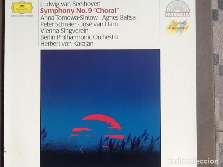 Discos de vinilo: BEETHOVEN, SINFON&Iacute;A N&ordm;9 - Foto 1