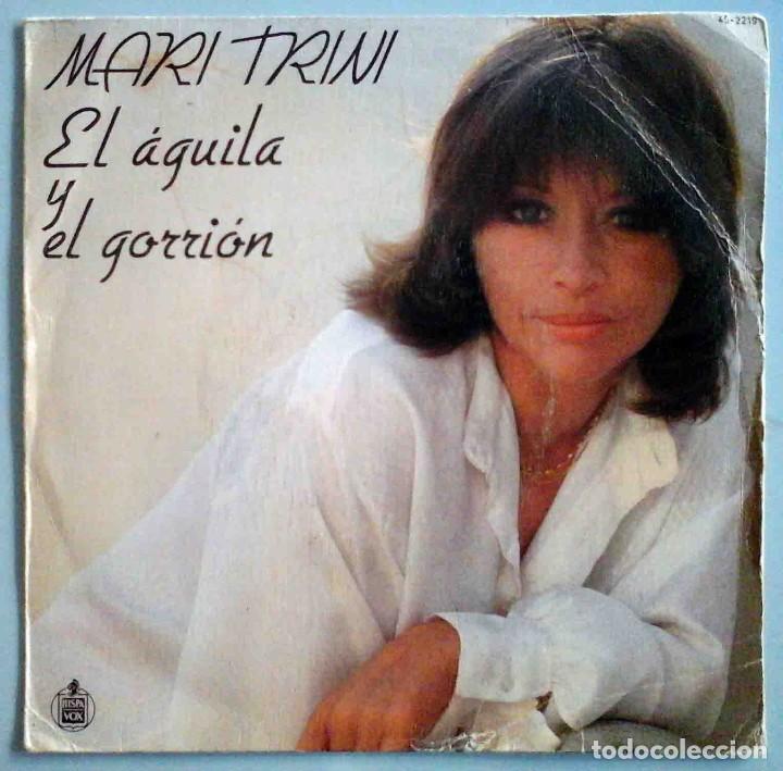 Discos de vinilo: Mari Trini - El &aacute;guila y el gorri&oacute;n / Gu&aacute;rdate... - Foto 1