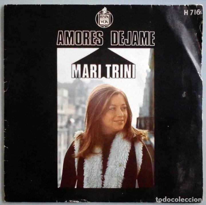Discos de vinilo: Mari Trini - Amores / D&eacute;jame - Foto 1