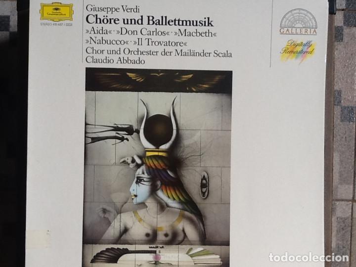 Discos de vinilo: VERDI, AIDA, NABUCCO - Foto 1