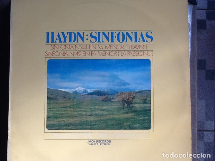 Discos de vinilo: HAYDN SINFON&Iacute;AS - Foto 1