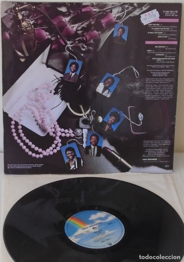 Discos de vinilo: ONE WAY - LADY  MCA EDIC. ALEMANA - 1984 - Foto 2