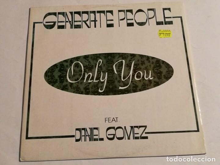 Discos de vinilo: Generate People - Only You - 1993 - Foto 1