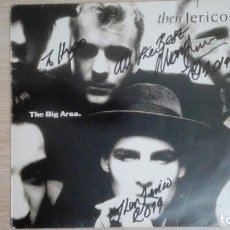 Discos de vinilo: THE BIG AREA-THEN JERICO-AÑO 1989-VINILO LP 33 RPM FIRMADO POR MARK SHAW.. Lote 183867955