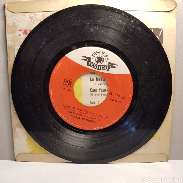 Discos de vinilo: MARIA CANDIDO - SINGLE - Foto 4
