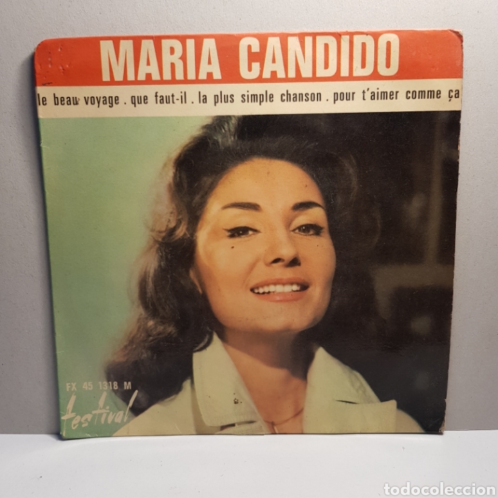 Discos de vinilo: MARIA CANDIDO - SINGLE - Foto 1