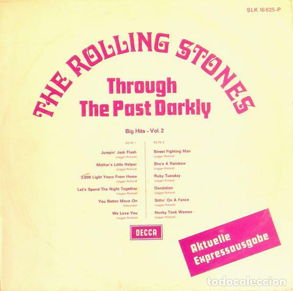 Discos de vinilo: The Rolling Stones &lrm;&ndash; Through The Past Darkly (Big Hits Vol. 2) -LP-