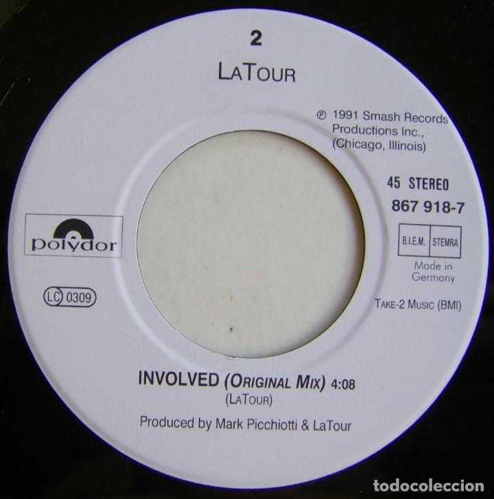 Discos de vinilo: LaTour. Involved , Polydor 867 918-7 - Foto 6
