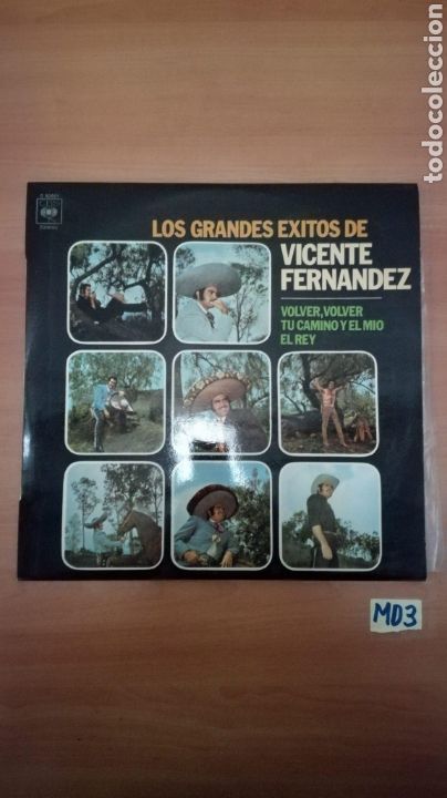 Discos de vinilo: Los grandes &eacute;xitos de Vicente Fern&aacute;ndez - Foto 1