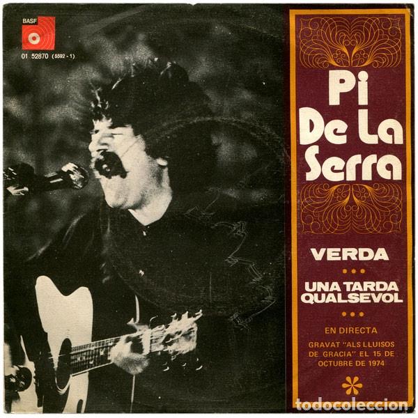 Discos de vinilo: Verda - Francesc Pi De La Serra - Foto 1
