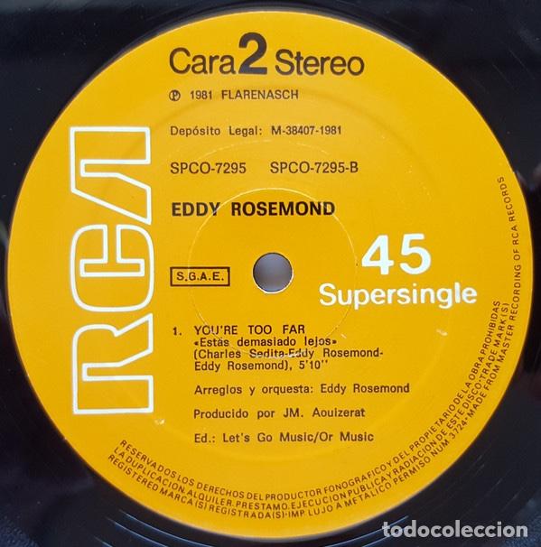 Discos de vinilo: Something Good - Eddy Rosemond - Foto 3