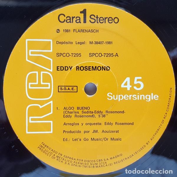 Discos de vinilo: Something Good - Eddy Rosemond - Foto 2