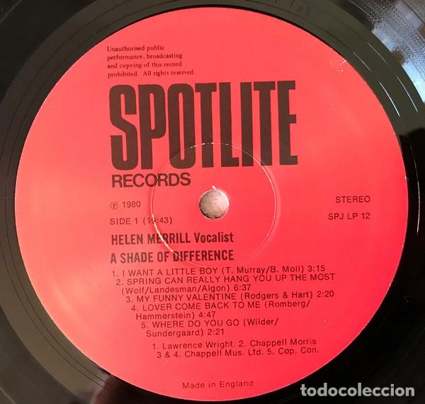 Discos de vinilo: A Shade Of Difference - Helen Merrill - Foto 2