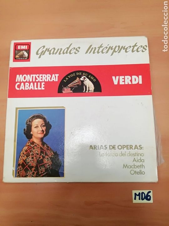 Discos de vinilo: Montserrat Caball&eacute; Verdi - Foto 1