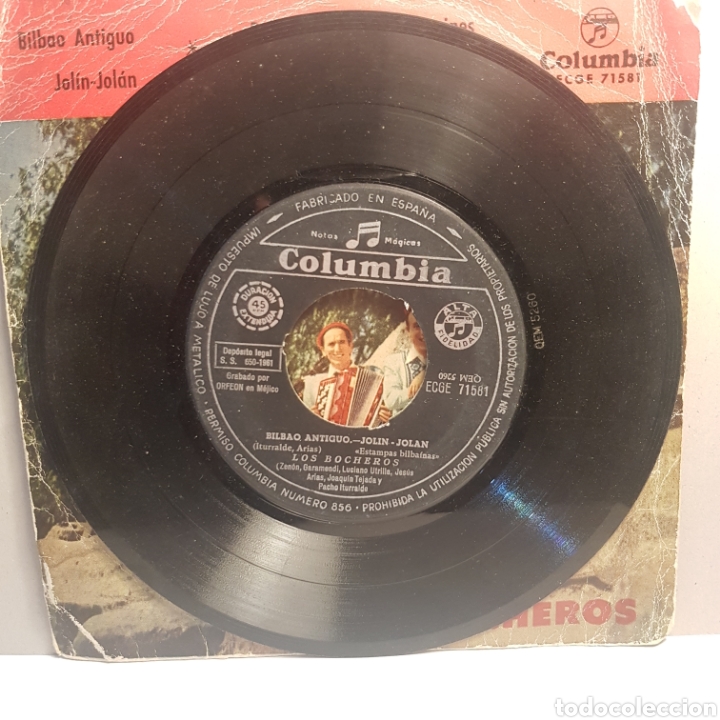 Discos de vinilo: LOS BOCHEROS - SINGLE - Foto 4