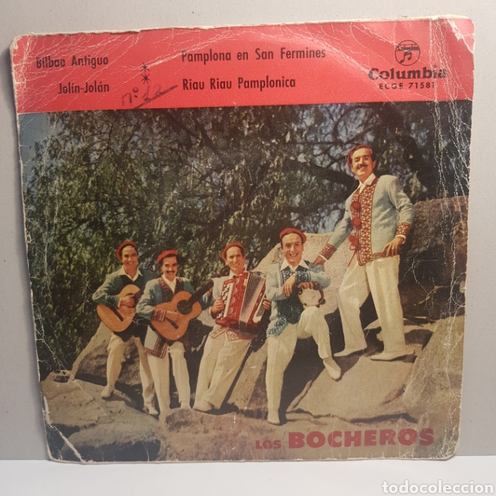 Discos de vinilo: LOS BOCHEROS - SINGLE - Foto 1